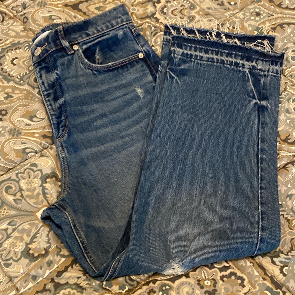 Never worn! LOFT straight leg jeans